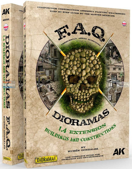 AKI008500 AK Interactive -  FAQ Dioramas 1.4 Extension: Buildings and Constructions