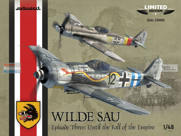 EDU11199 1:48 Eduard Fw190A-8 Fw190D-9 'Wilde Sau' Episode Three: Until the Fall of the Empire [Limited Edition]