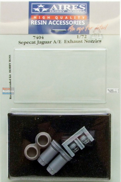 ARS7404 1:72 Aires Sepecat Jaguar A/E Exhaust Nozzles (HBS kit)