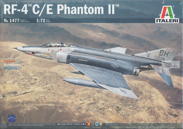 ITA1477 1:72 Italeri RF-4C RF-4E Phantom II