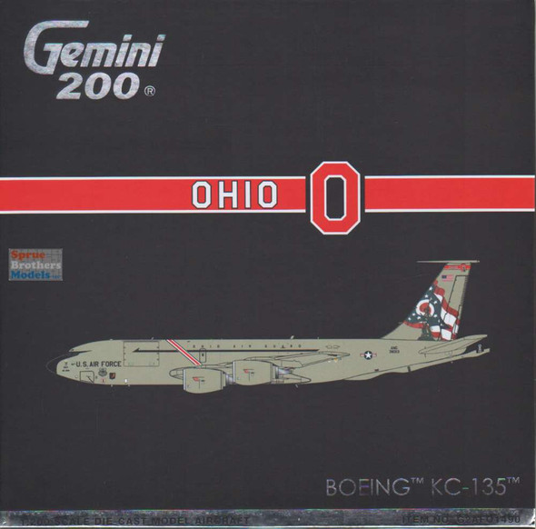 GEMG21490 1:200 Gemini Jets KC-135R Stratotanker #63-8013 Ohio ANG (pre-painted/pre-built)