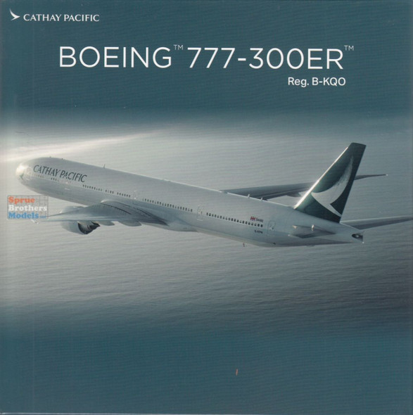 NGM73105 1:400 NG Model Cathay Pacific B777-300ER Reg #B-KQO (pre-painted/pre-built)