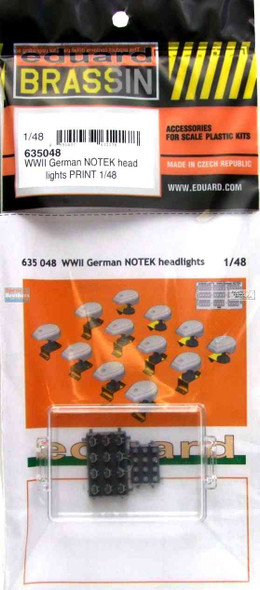 EDU635048 1:48 Eduard Brassin WW2 German NOTEK Headlights