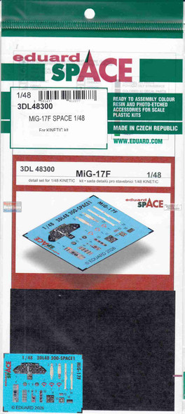 EDU3DL48300 1:48 Eduard SPACE - MiG-17F Fresco (KIN kit)