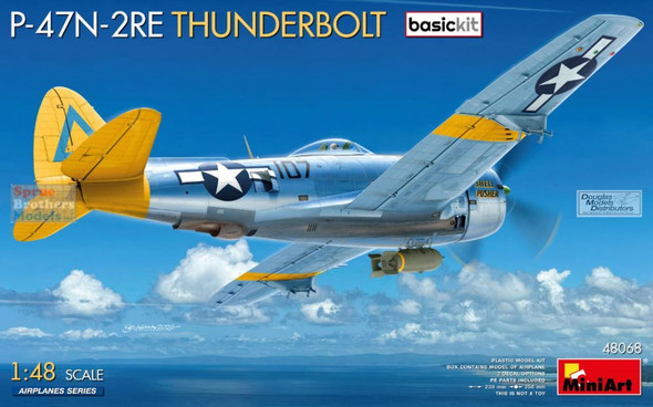 MIA48068 1:48 Miniart P-47N-2RE Thunderbolt [Basic Kit]