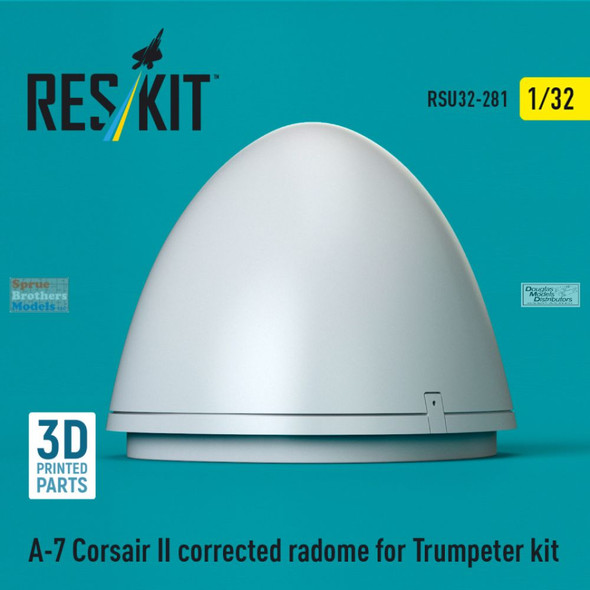 RESRSU320281U 1:32 ResKit A-7 Corsair II Corrected Radome (TRP kit)