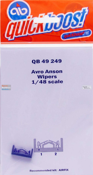 QBT49249 1:48 Quickboost Avro Anson Wipers (AFX kit)