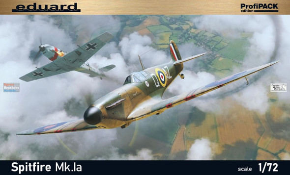 EDU70202 1:72 Eduard Spitfire Mk.Ia ProfiPACK Edition