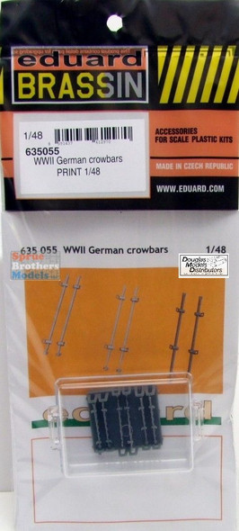 EDU635055 1:48 Eduard Brassin WW2 German Crowbars