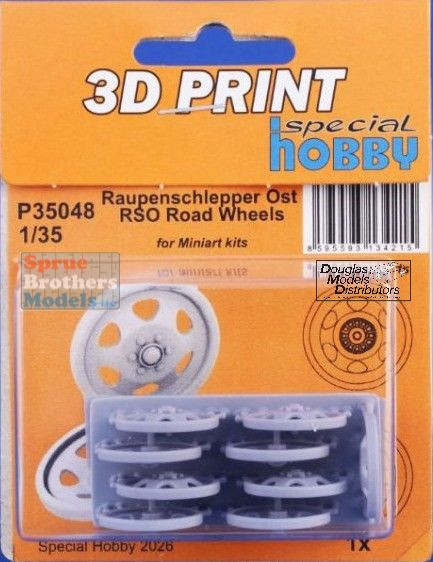 SPHP35048P 1:35 Special Hobby Raupenschlepper Ost RSO Road Wheels (MIA kit)