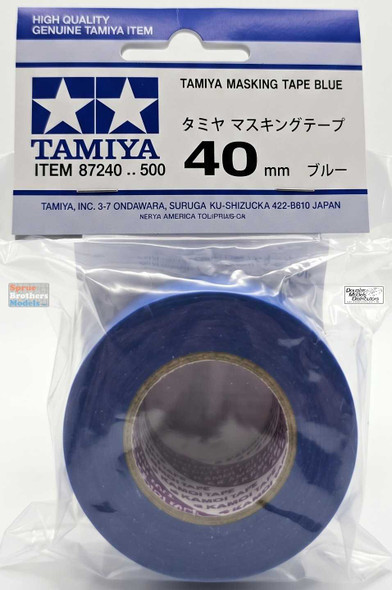 TAM87240 Tamiya Masking Tape Blue 40mm