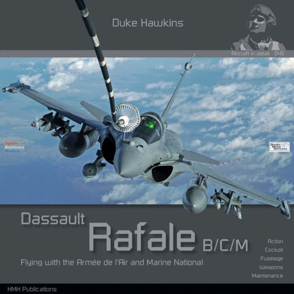 DHBDH045 Duke Hawkins Book - Dassault Rafale B/C/M