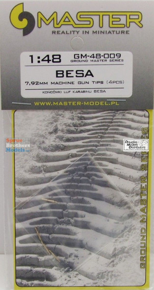 MASGM48009 1:48 Master Model - BESA 7.92mm Machine Gun Tip Set