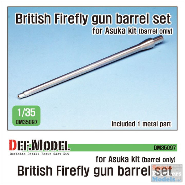 DEFDM35097 1:35 DEF Model British Firefly Metal Gun Barrel (ASU kit)