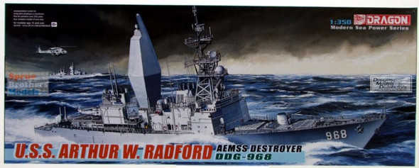 DML1018 1:350 Dragon USS Arthur Radford AEMSS Destroyer DDG-968 #1018