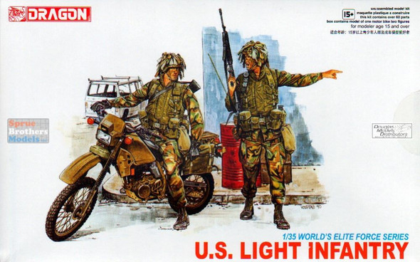 DML3009 1:35 Dragon US Light Infantry Figure Set