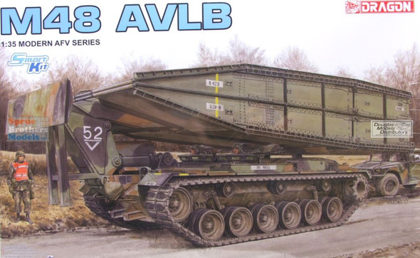 DML3606 1:35 Dragon M48 AVLB (Armored Vehicle Launched Bridge)