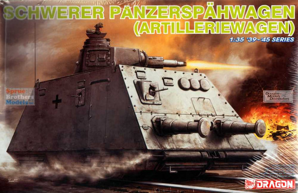 DML6073 1:35 Dragon Schwerer Panzerspahwagen Artilleriewagen