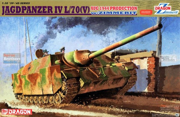 DML6589 1:35 Dragon Jagdpanzer IV L/70(V) Aug 1944 Production w/Zimmerit