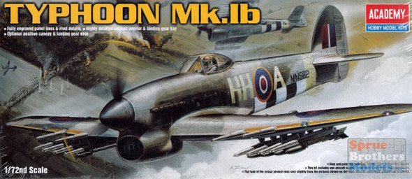 ACA12462 1:72 Academy Typhoon Mk.IB