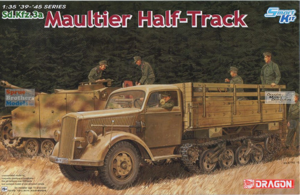 DML6761 1:35 Dragon Sd.Kfz.3a Half-Track Truck "Maultier"