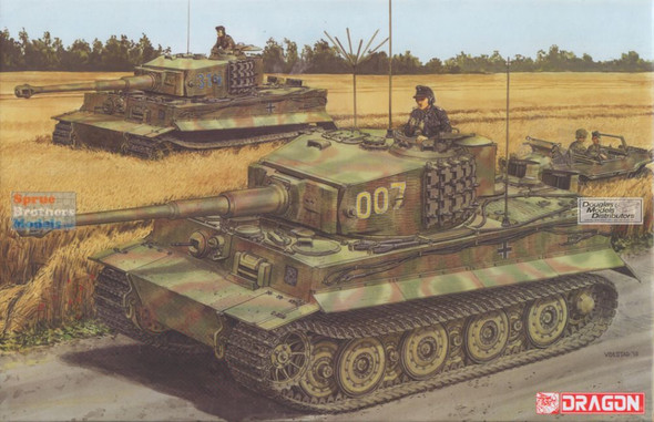 DML6800 1:35 Dragon Pz.Kpfw.VI Ausf.E Sd.Kfz.181 Late Production Wittman's Last Tiger
