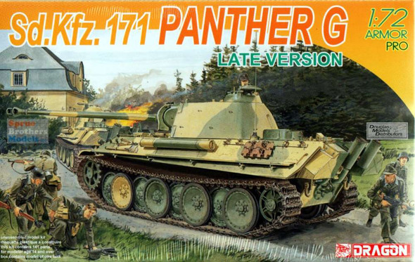 DML7206 1:72 Dragon Sd.Kfz.171 Panther G Late