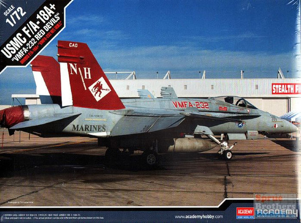 ACA12520 1:72 Academy F-18A+ Hornet VMFA-232 Red Devils