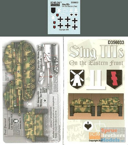 ECH356033 1:35 Echelon StuG IIIs on the Eastern Front #356033