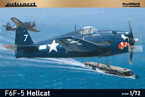 EDU07077 1:72 Eduard F6F-5 Hellcat ProfoPACK