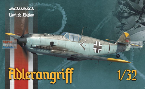 EDU11107 1:32 Eduard Bf 109E-1/3/4 Adlerangriff (Limited Edition)