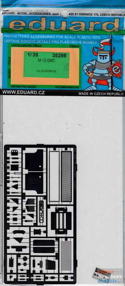 EDU35298 1:35 Eduard PE - M12 GMC Detail Set (ACA kit)