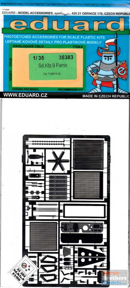 EDU35383 1:35 Eduard PE Sd.Kfz.9 FAMO Detail Set (TAM kit)