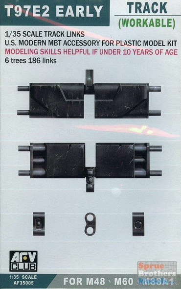 AFV35005 1:35 AFV Club M48 & M60 Track (workable)