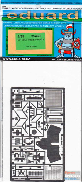 EDU35430 1:35 Eduard PE M113A1 Vietnam Exterior Detail Set (ACA kit)