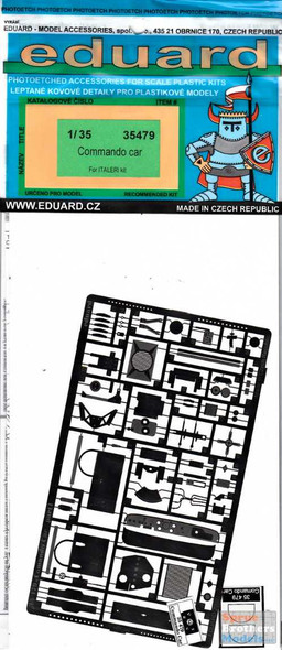 EDU35479 1:35 Eduard PE Commando Car Detail Set (ITA kit)
