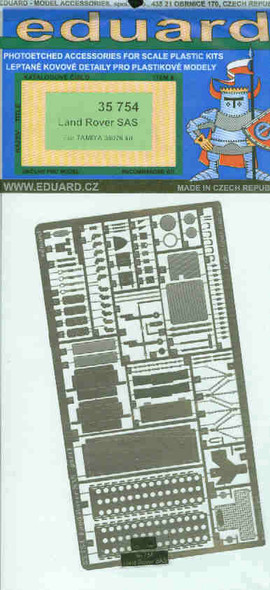 EDU35754 1:35 Eduard PE Landrover SAS Detail Set #35754
