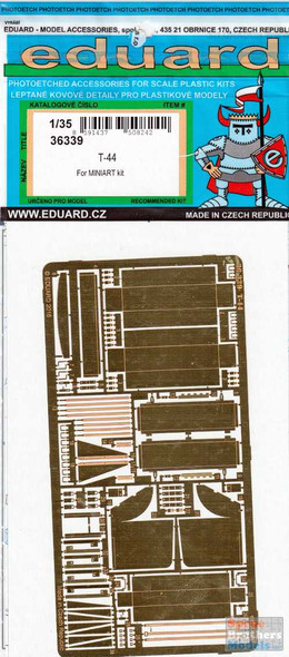 EDU36339 1:35 Eduard PE - T-44 (MIA kit)