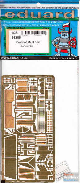 EDU36385 1:35 Eduard PE - Centurion Mk.III Detail Set (TAM kit)