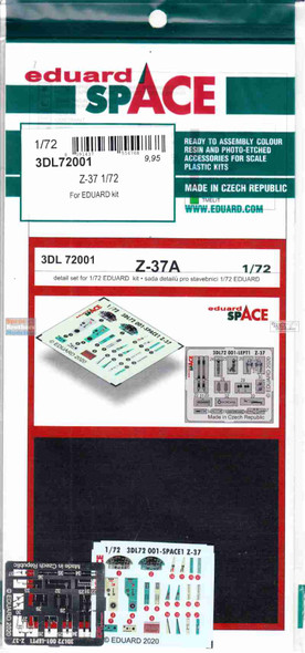 EDU3DL72001 1:72 Eduard SPACE - Z-37 (EDU kit)