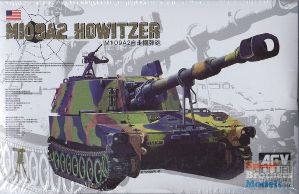 AFV35109 1:35 AFV Club M109A2 Howitzer