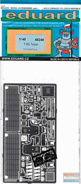 EDU48248 1:48 Eduard PE - T-6G Texan Detail Set (OCC kit)