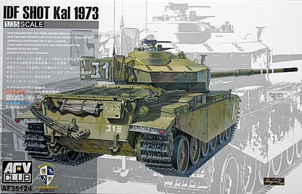 AFV35124 1:35 AFV Club IDF Centurion Shot Kal 1973