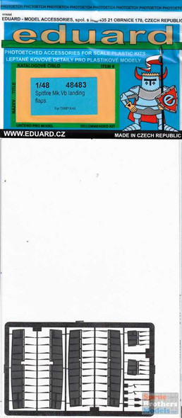 EDU48483 1:48 Eduard PE - Spitfire Mk Vb Landing Flaps (TAM kit)