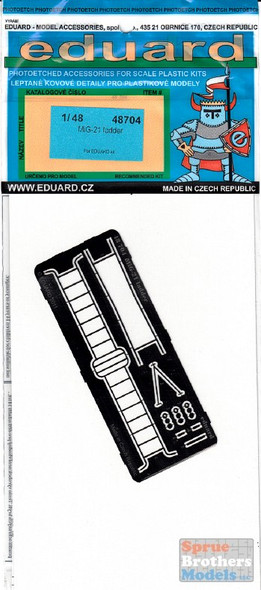 EDU48704 1:48 Eduard PE - MiG-21 Fishbed Ladder (EDU kit) #48704