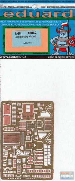 EDU48862 1:48 Eduard PE - Gladiator Upgrade Set (EDU kit)