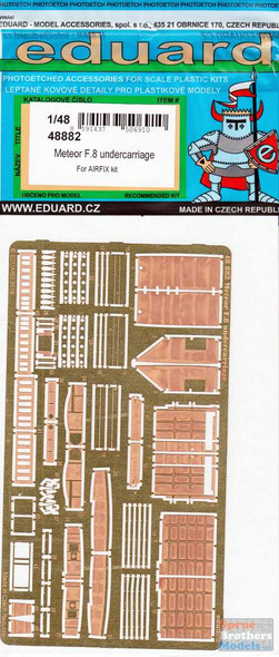 EDU48882 1:48 Eduard PE - Meteor F.8 Undercarriage Detail Set (AFX kit)