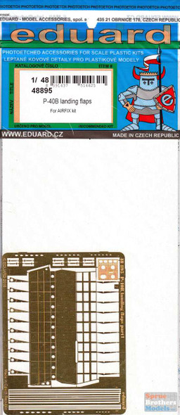 EDU48895 1:48 Eduard PE - P-40B Warhawk Landing Flaps (AFX kit)