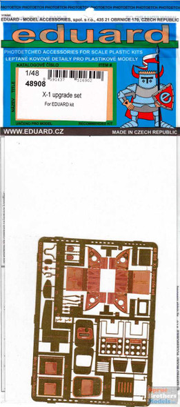 EDU48908 1:48 Eduard PE - X-1 Upgrade Set (EDU kit)