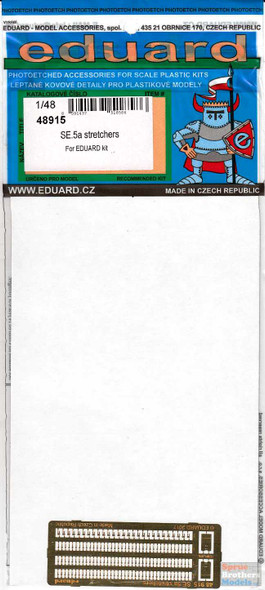 EDU48915 1:48 Eduard PE - SE.5a Wolseley Viper Stretchers (EDU kit)